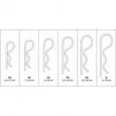 Závlačky pružinové sada 150ks