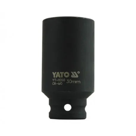 Nástavec 1/2" rázový šestihranný hluboký 30 mm CrMo Nástavec 1/2" rázový šestihranný hluboký 30 mm CrMo