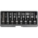 Sada nástavců 1/2" rázové 8 ks H6-H19 imbus CrMo