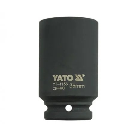 Nástavec 3/4" rázový šestihranný hluboký 36 mm CrMo Nástavec 3/4" rázový šestihranný hluboký 36 mm CrMo