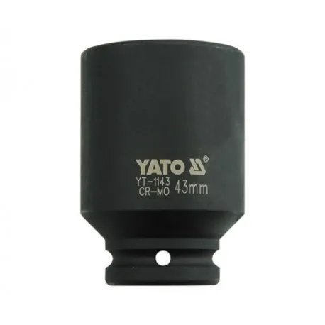 Nástavec 3/4" rázový šestihranný hluboký 43 mm CrMo Nástavec 3/4" rázový šestihranný hluboký 43 mm CrMo