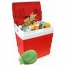 Chladící box 30litrů RED 220/12V displej s teplotou