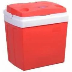 Chladící box 30litrů RED 220/12V displej s teplotou