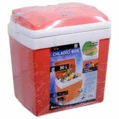 Chladící box 30litrů RED 220/12V displej s teplotou