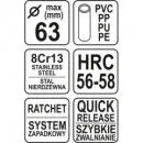 Řezač trubek 63 mm PVC