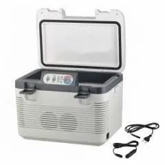 Chladící box 19l + display 220V/24V/12V DOUBLE