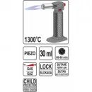 Hořák plynový 1300°C,piezo