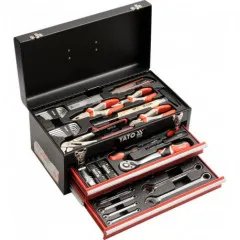 Skříňka s nářadím 1/2", 1/4" 80 ks