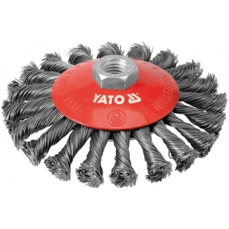 Kartáč drátěný boční M14 x 125 mm INOX Kartáč drátěný boční M14 x 125 mm INOX