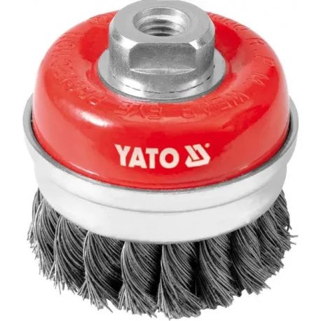 Kartáč drátěný čelní M14 x 75 mm INOX Kartáč drátěný čelní M14 x 75 mm INOX