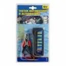 Tester autobaterie a alternátoru 12V