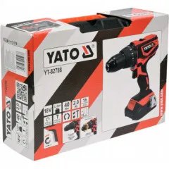 Vrtačka s příklepem AKU MABUCHI 18V LI-ION, 440-1650 ot/min, kufr