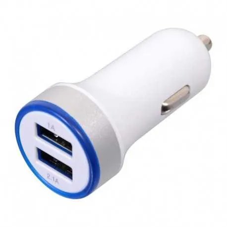 Zástrčka 2xUSB 12-24V 5V/2100mA Zástrčka 2xUSB 12-24V 5V/2100mA