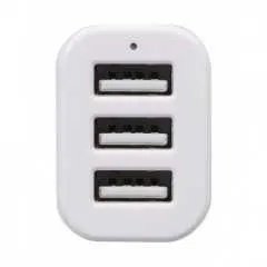 Zástrčka 3xUSB 12-24V 5V/3100mA