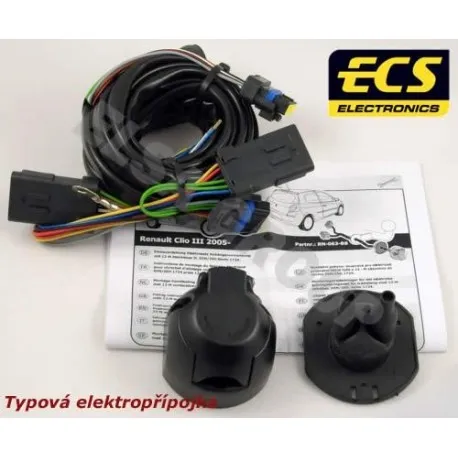 Elektropřípojka Renault Clio III 7pin