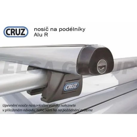 Střešní nosič Suzuki Baleno (kombi) s podélníky, CRUZ ALU