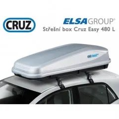 Střešní box CRUZ EASY 480GM, matná šedá