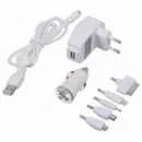 Nabíječka telefonu 220/12V (iPhone 4/5/6, micro USB, Nokia)