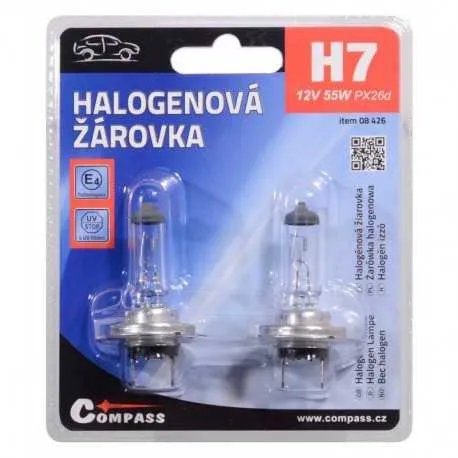 Žárovka 12V  H7  55W PX26d blister 2ks