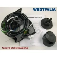 Typová elektropřípojka VW Transporter/Multivan 2003-2009 (T5) , 13pin, Westfalia