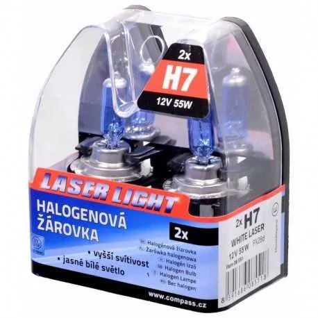 Žárovka 12V H7 55W PX26d WHITE LASER 2ks Žárovka 12V H7 55W PX26d WHITE LASER 2ks