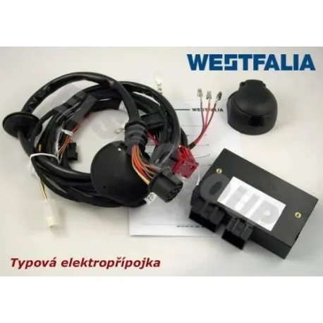 Typová elektropřípojka Audi A8 2013/11- , 13pin, Westfalia