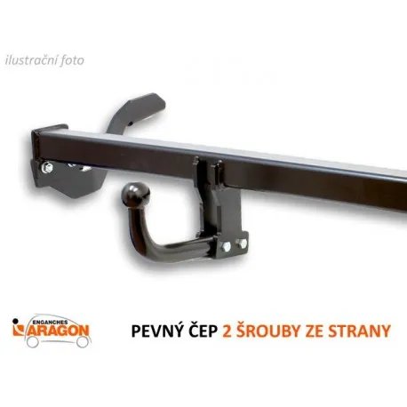 Tažné zařízení Opel Corsa 2006-2014 (D) , pevný čep 2 šrouby, Aragon