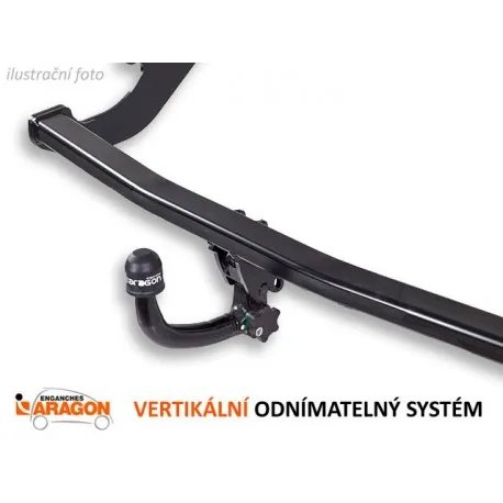Tažné zařízení Infiniti QX30 2016- , vertikální, Aragon