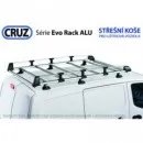 Střešní koš Mercedes Citan (13-) dlouhý / Renault Kangoo (08-) L1, Cruz Evo ALU