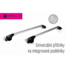 Střešní nosič na integrované podélníky - ALU stříbrný