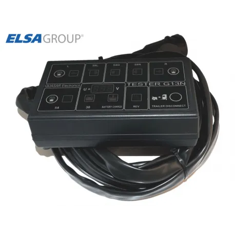 Tester zapojení EP 7pin+13pin / 12V se zátěží, také pro CAN-BUS/ CC, Quasar