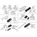 Stěrač FLAT MULTI 330mm s adaptéry