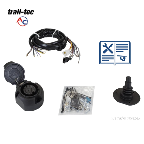 Typová elektropřípojka Land Rover Range Rover 2009/09-2013 (L322 FL) , 13pin, AC