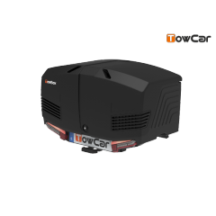 TowCar TowBox V3 černý, perforovaný, na tažné zařízení