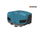 TowCar TowBox V3 modrý, perforovaný, na tažné zařízení