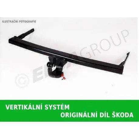 Tažné zařízení Škoda Superb 2015- , vertikální, PROF SVAR