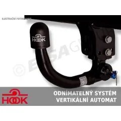 Tažné zařízení Renault Megane kombi 2009-2012 (III), vertikální, HOOK