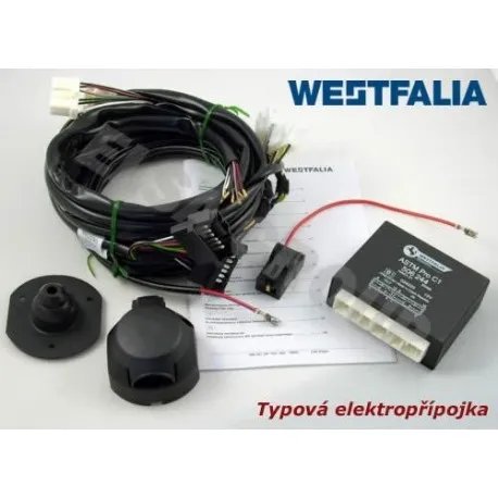 Typová elektropřípojka Nissan Qashqai 2014-2018 (J11), 7pin, Westfalia Typová elektropřípojka Nissan Qashqai 2014-2018 (J11), 7pin, Westfalia