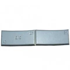 Zinkové samolepící závaží ZNC 40g - šedý lak