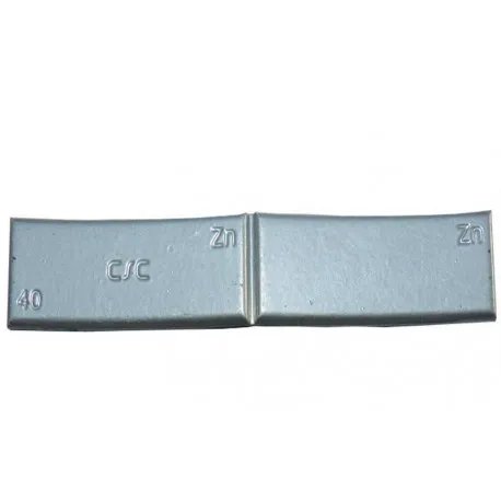 Zinkové samolepící závaží ZNC 40g - šedý lak