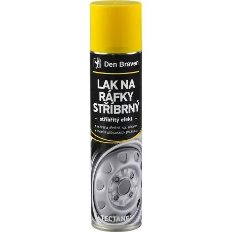 Lak na ráfky - stříbrný Lak na ráfky - stříbrný