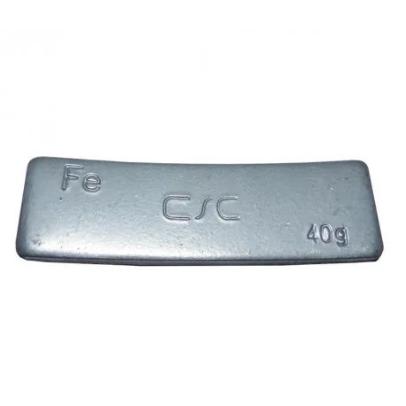 Samolepící závaží FEC 40 g - šedý lak