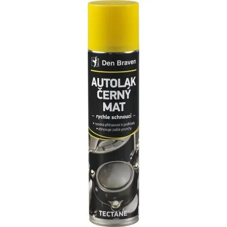 Autolak černý - mat Autolak černý - mat