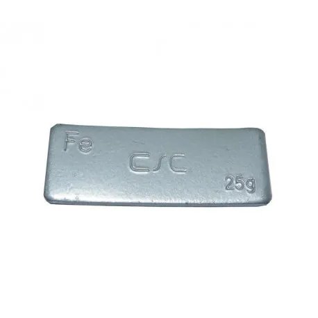 Samolepící závaží FEC 25 g - šedý lak