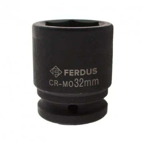 Ořech 3-lomitko-4" 32 mm v. 56 mm - pevný ořech k utahovačce Ořech 3-lomitko-4" 32 mm v. 56 mm - pevný ořech k utahovačce