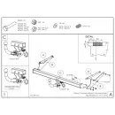 Tažné zařízení Renault Talisman Grandtour 2016-, pevné, Galia