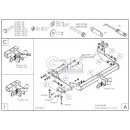 Tažné zařízení Ford Transit skříň 2019/06-, pevné, Galia