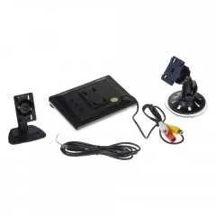 LCD monitor 5' černý s přísavkou s možností instalace na HR držák