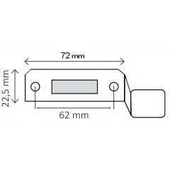 Kamera formát PAL/NTSC do vozu VW Passat 2008-, Golf IV, V, New Bora, Jetta