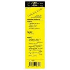 Stěrače FLAT SET (BOLT) 610+410mm